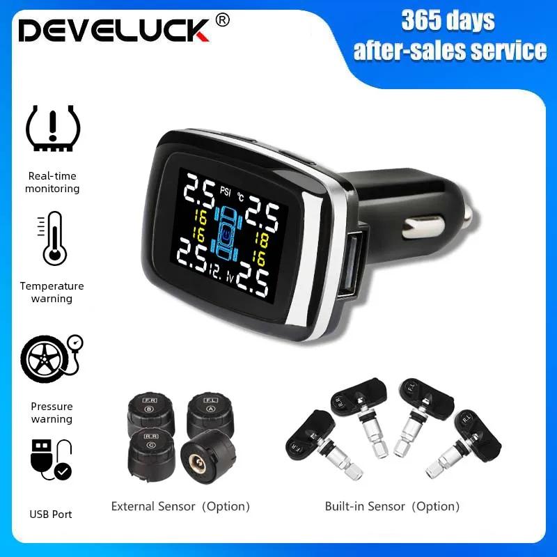 Develuck ڵ TPMS    Ÿ̾ з ͸ ý, USB Ʈ  溸  IP68  